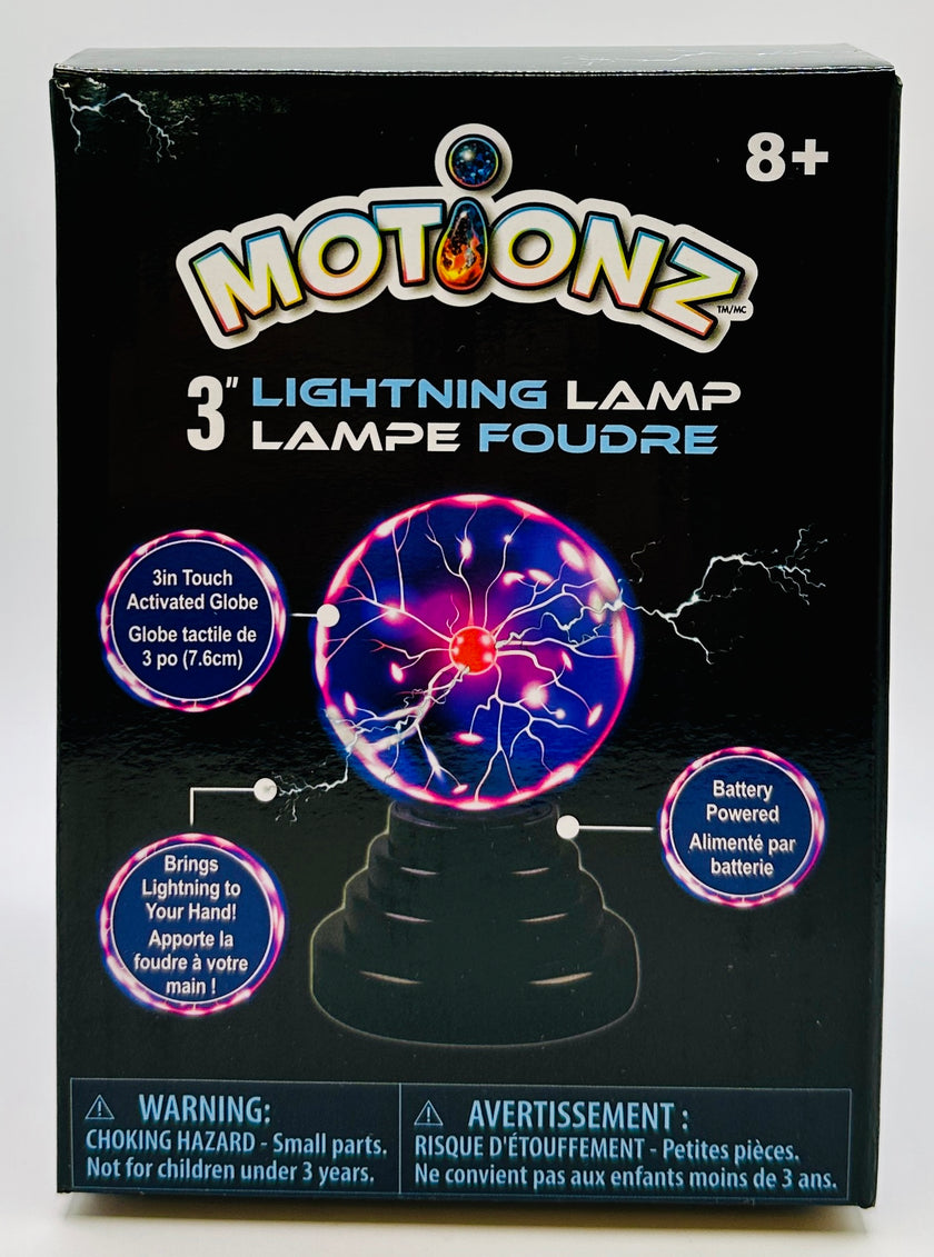 3" Lightning Plasma Lamp