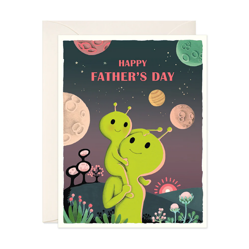 Card Alien Father's Day