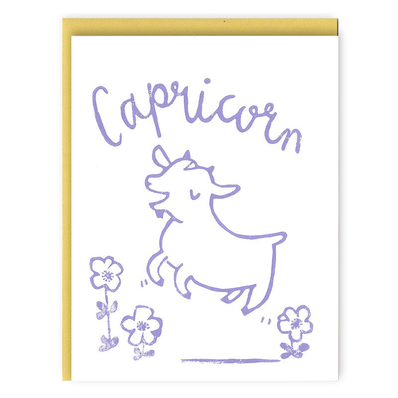 Card Capricorn Birthday