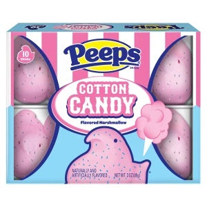 Cotton Candy Peeps 10 pc