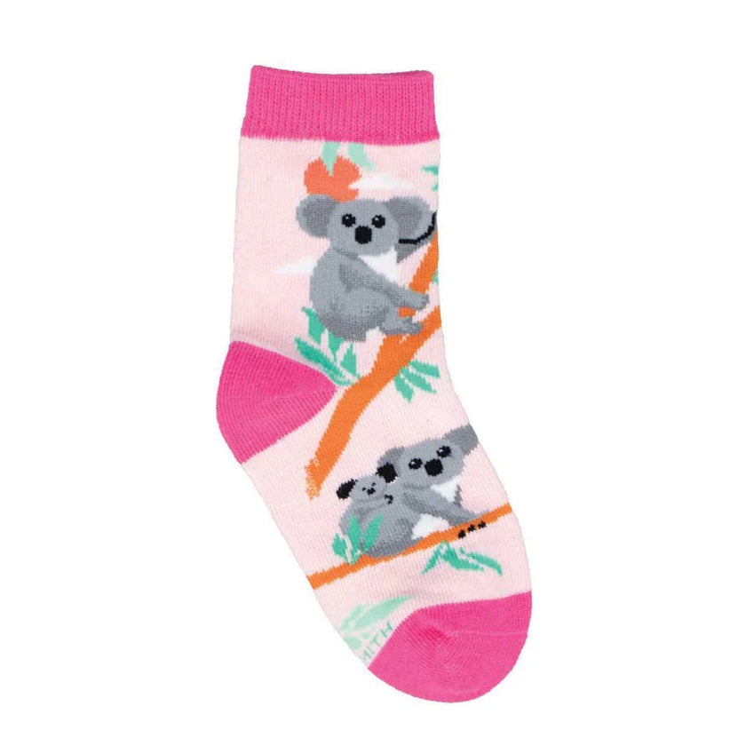 Cute Koalas Kid's Socks (2-4 Years)