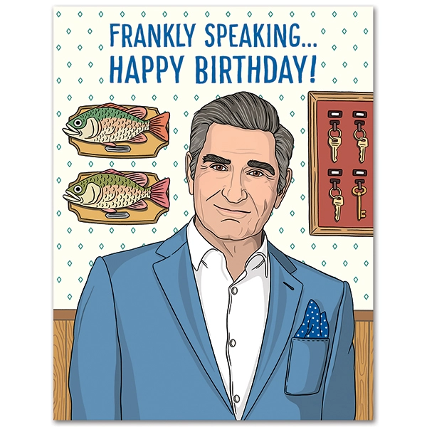 Card Frankly Speaking Happy Birthday Schitt's Creek