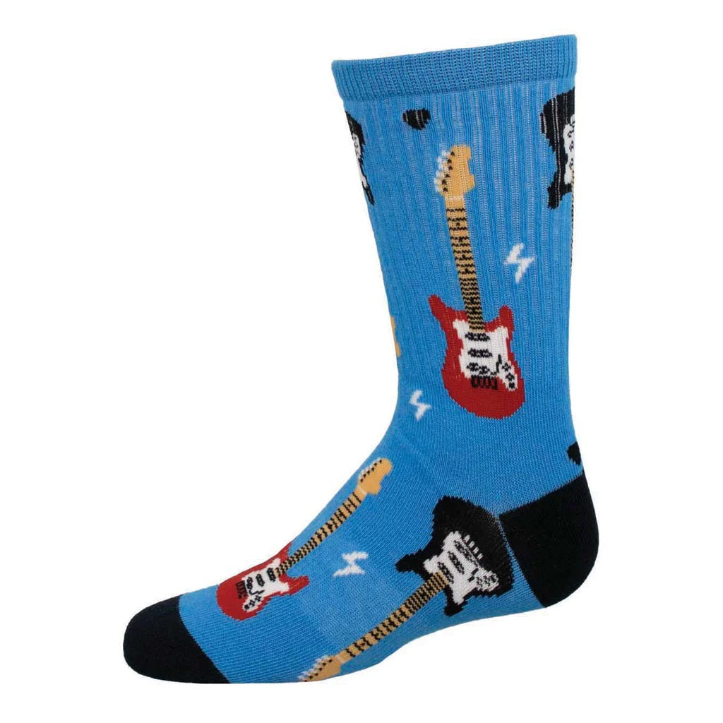 Guitar Shredder Kid's Socks (7-10 Years)