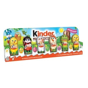 Kinder Mini Chocolate Figures 6 Pack