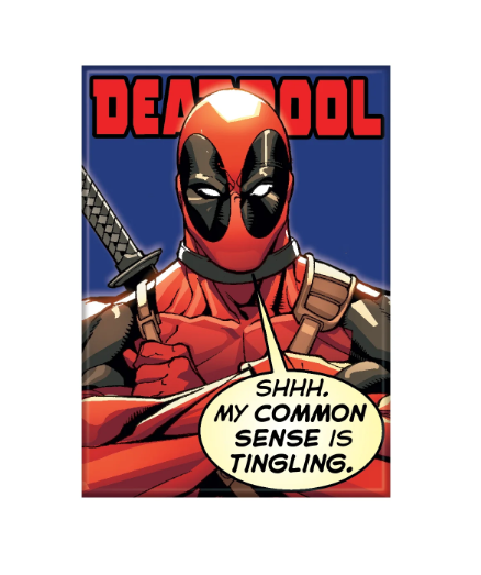 MAGNET Deadpool Common Sense