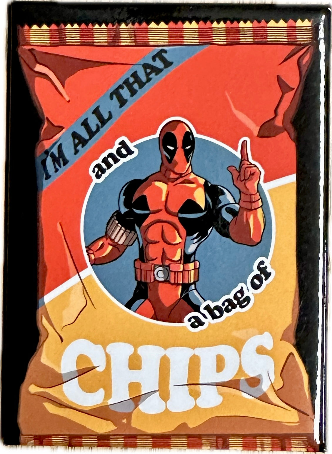 MAGNET Deadpool Bag Of Chips Marvel