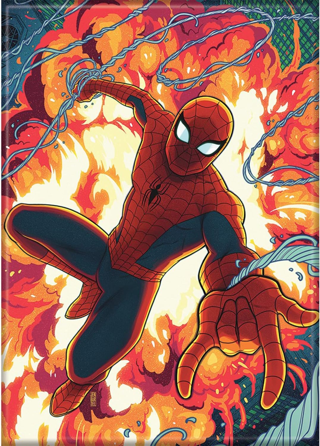 MAGNET Spider-Man Explosion Marvel