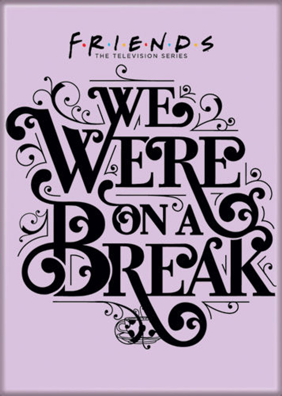 Tazza Ufficiale Friends – 'We Were On A Break!' – Ceramica, Adatta A Microonde E Lavastoviglie, Idea Regalo