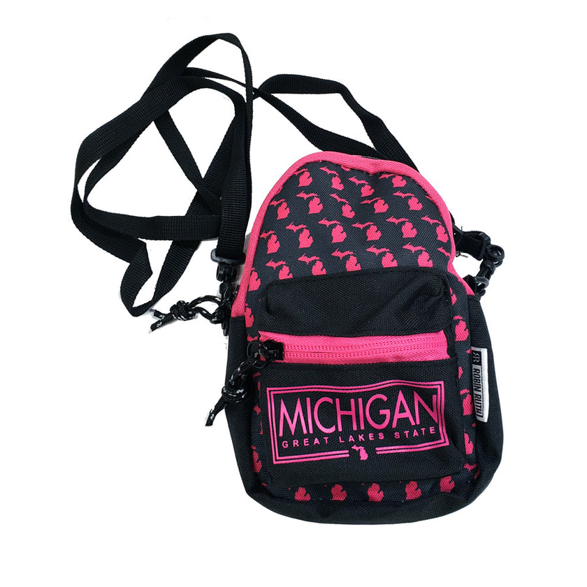 Michigan Map Icon Mini Backpack