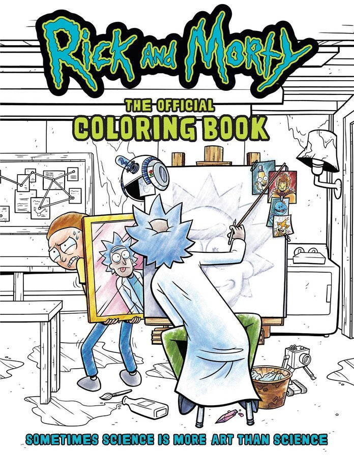 Rick And Morty Official Coloring Book