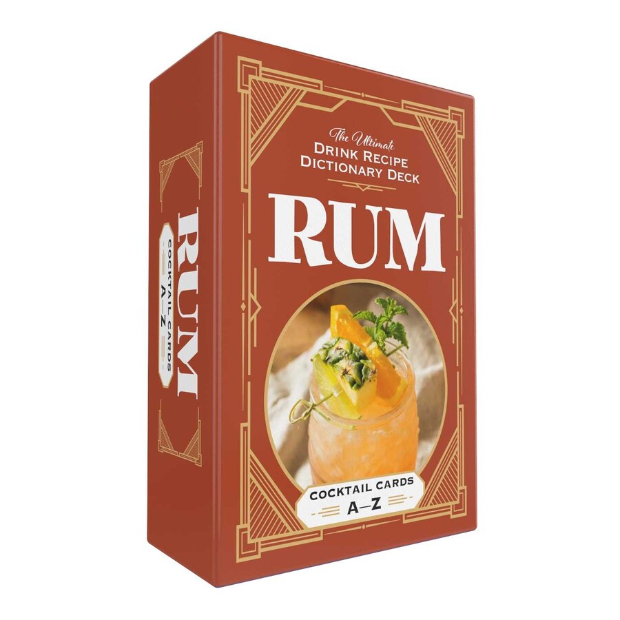 Rum Drink Recipe Dictionary Deck