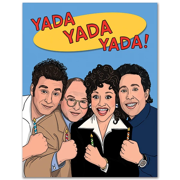 Card Seinfeld Yada Yada Yada Birthday