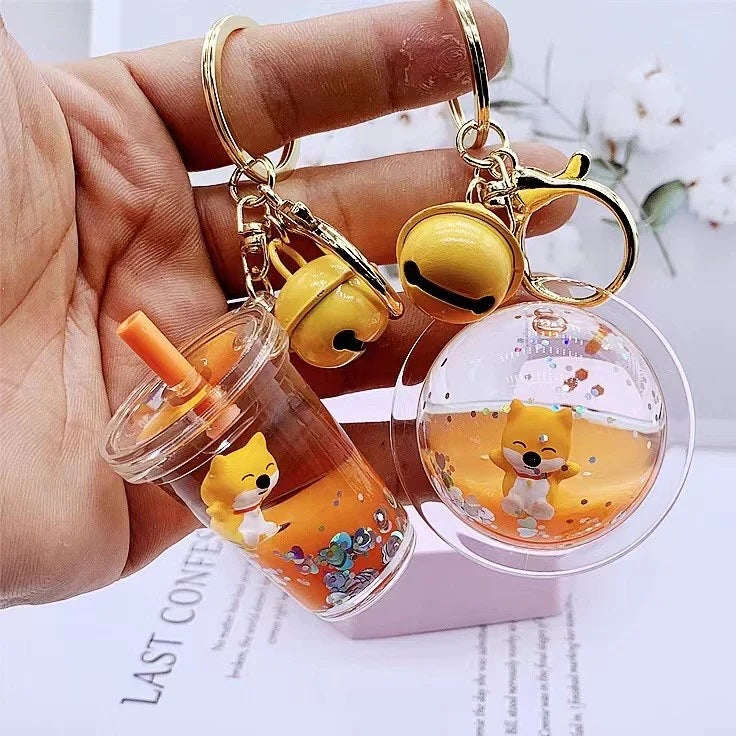 Shiba Inu Floaty Keychain