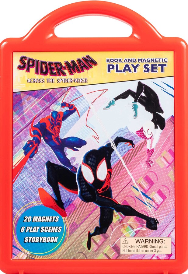 Spider-Man Book And Magnetic Play Set