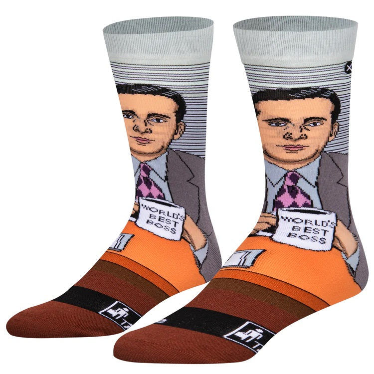 The Office Michael Scott Men's Socks