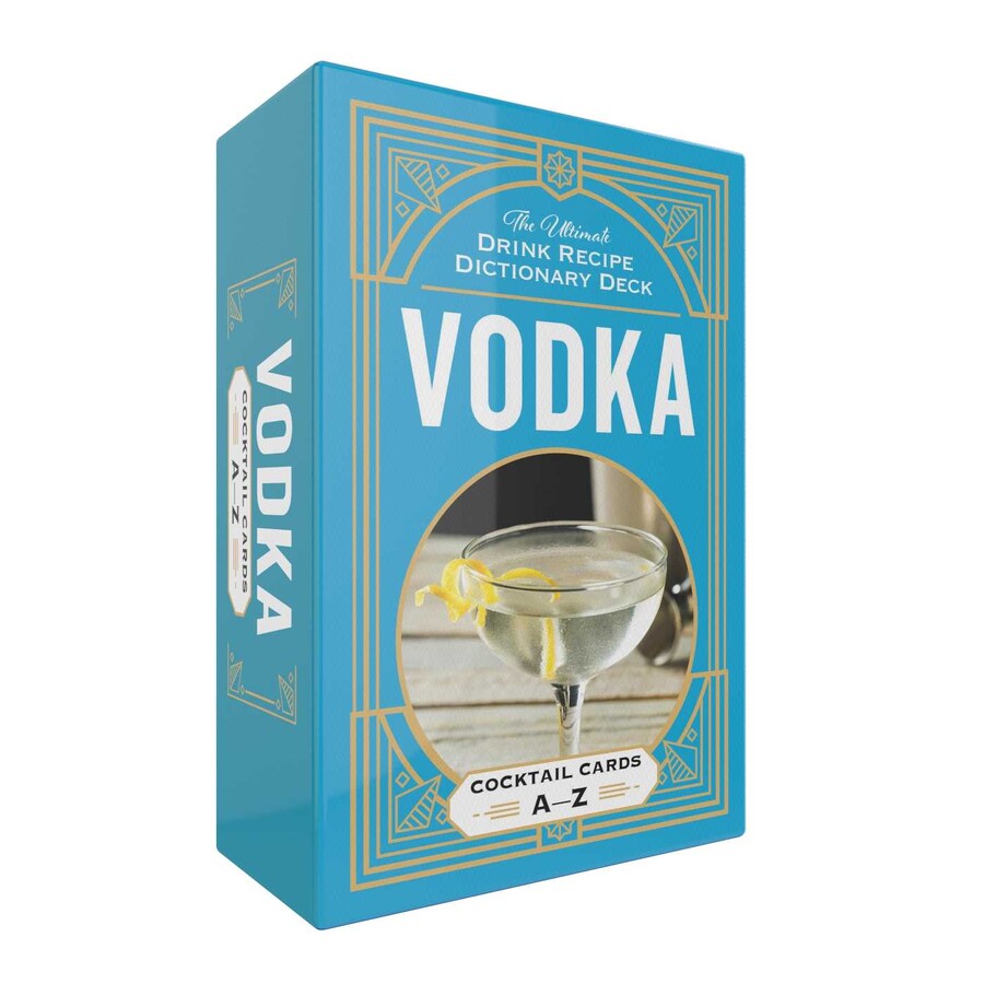 Vodka Cocktail Cards Recipe Deck