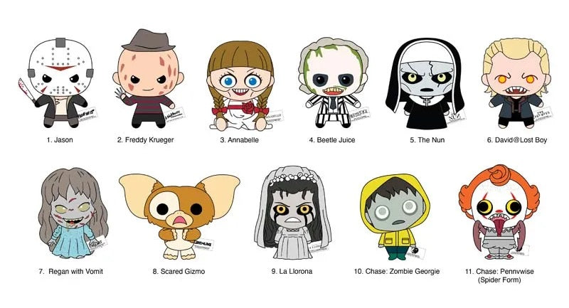 Warner Brothers Horror Plush Bag Clip Series 1 – www.shoptherocket.com