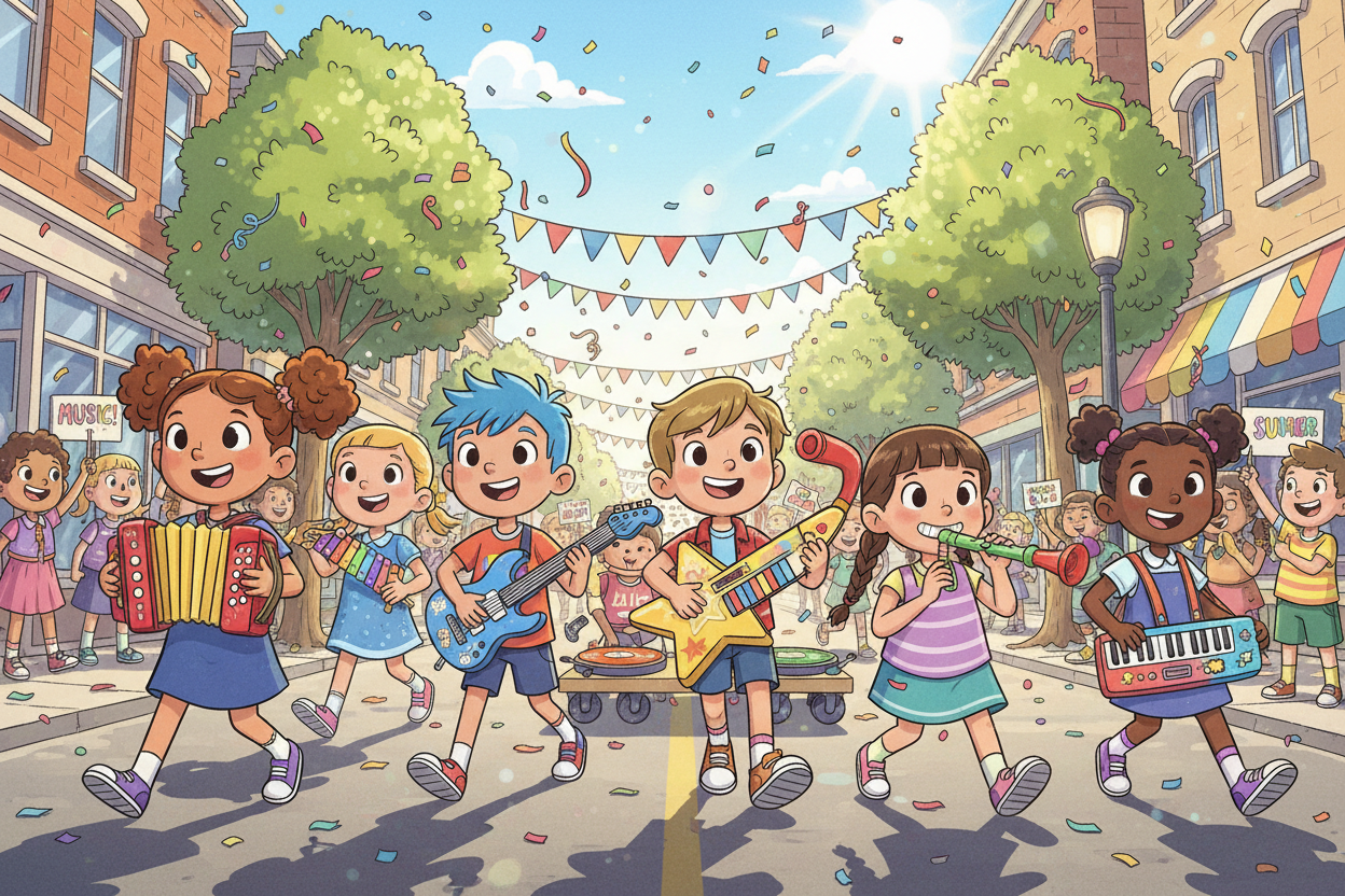 The Rocket Shop Music Toy Parade
