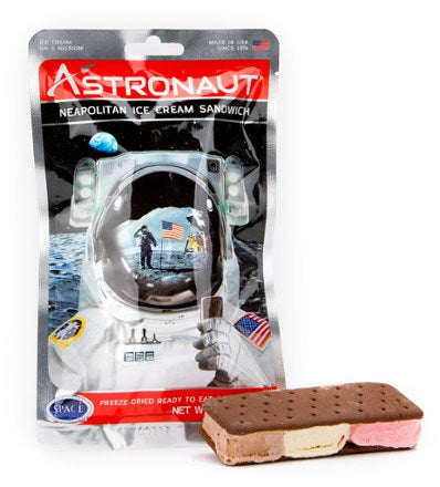 Astronaut Ice Cream Sandwich Neapolitan