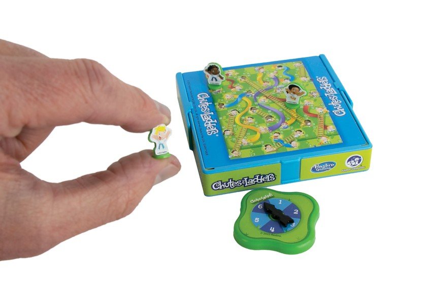 World's Smallest Chutes & Ladders Game