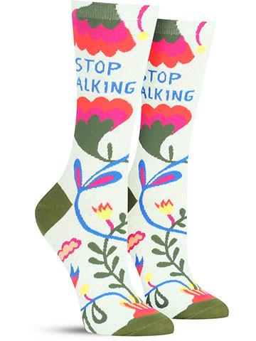 Stop Talking Women's Socks