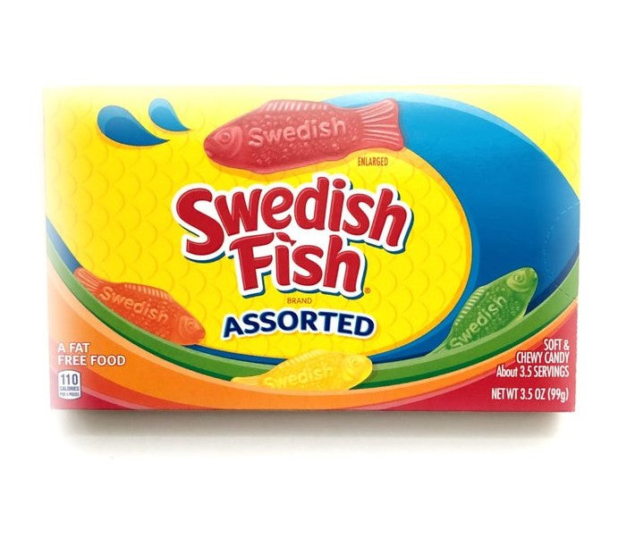 Swedish Fish Assorted Box 3.50oz Swedish Fish Assorted Box 3.50oz