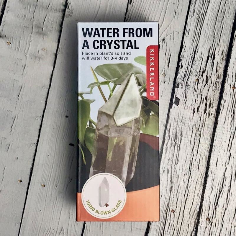 water crystals for pot plants Kikkerland Water From A Crystal