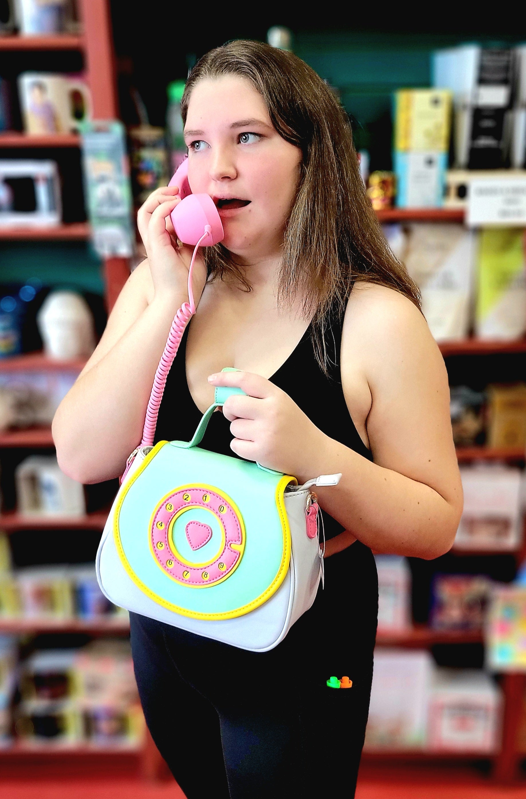 Convertible Phone Handbag Cotton Candy