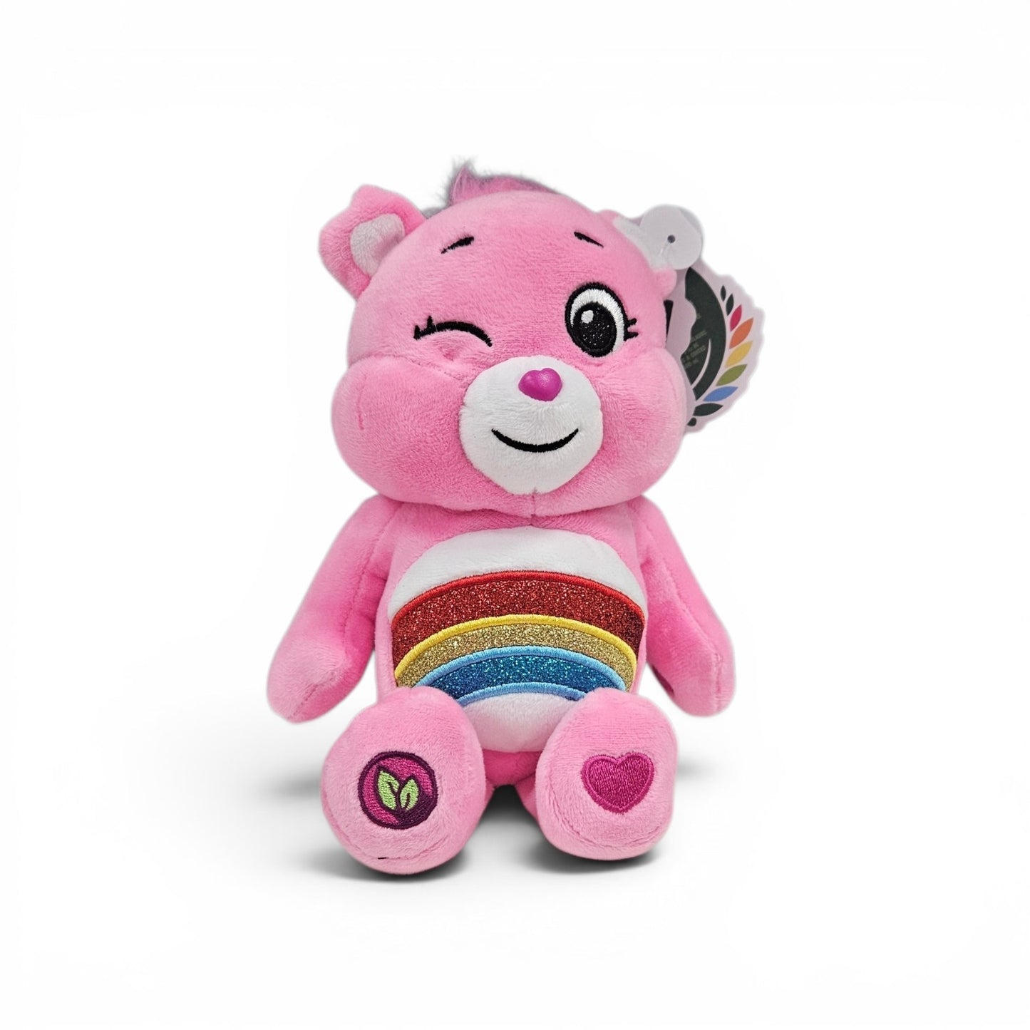 Care Bears Cheer Bear Sparkle Plush 10"