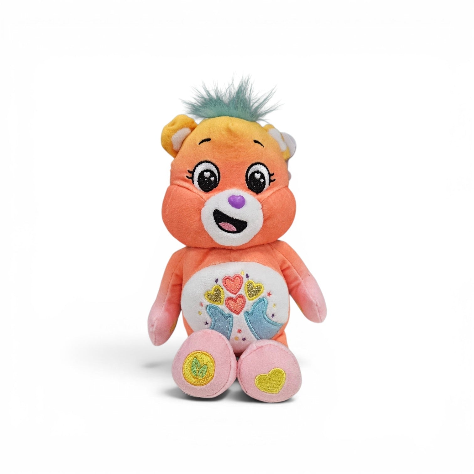 Care Bears Thankful Heart Bear Sparkle Plush 10"