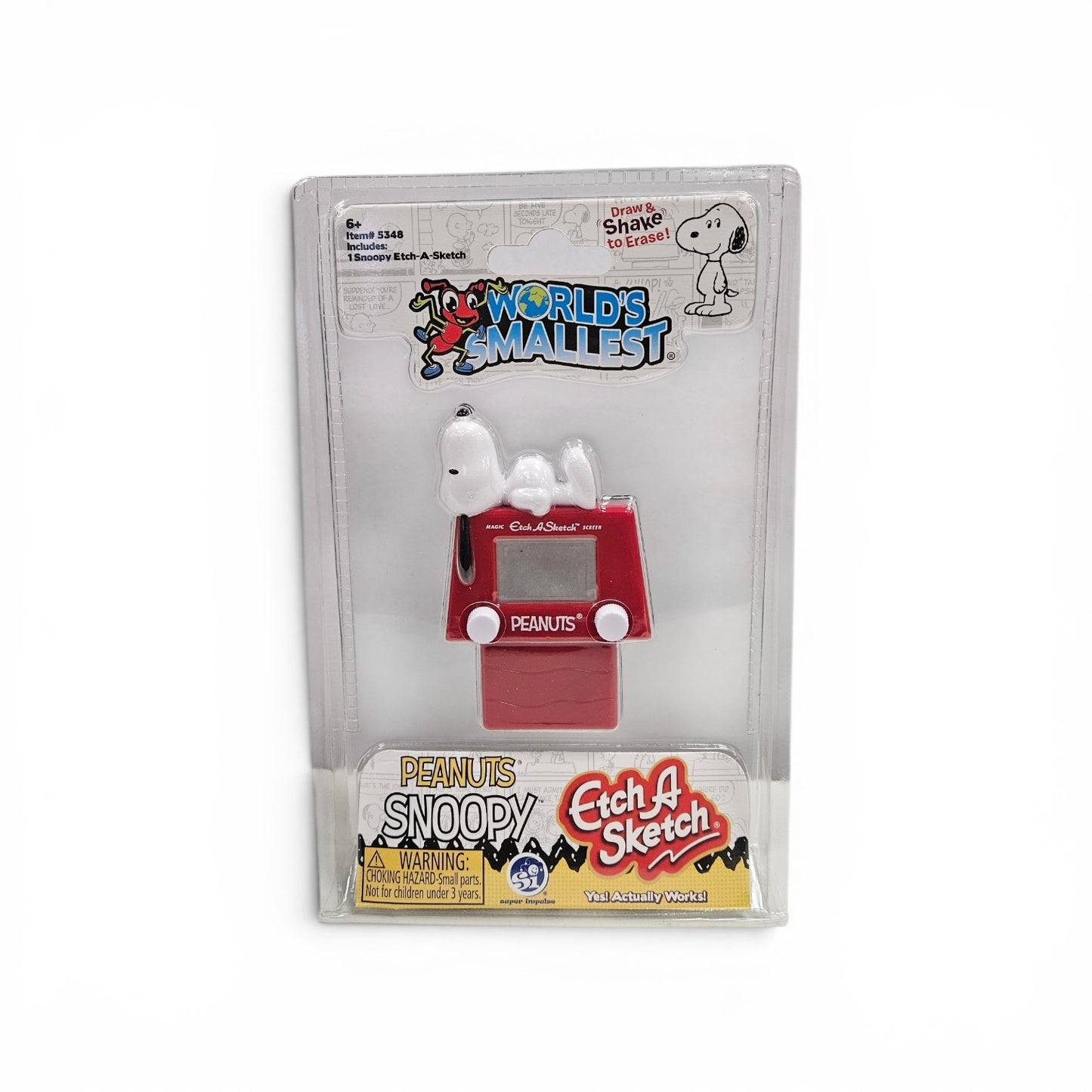 World's Smallest Peanuts Etch A Sketch