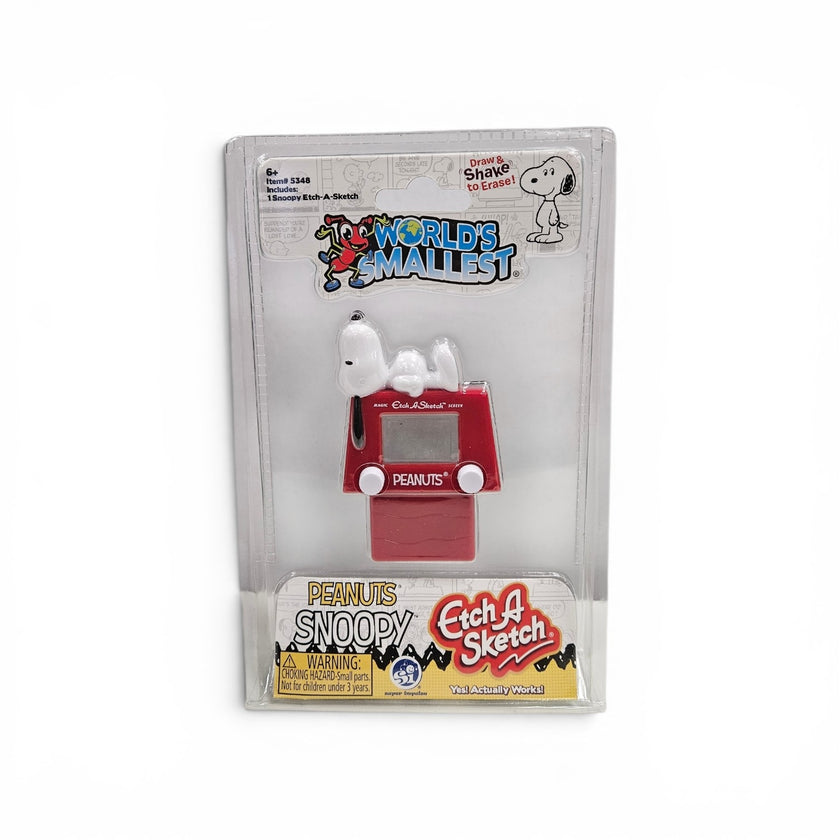 World's Smallest Peanuts Etch A Sketch