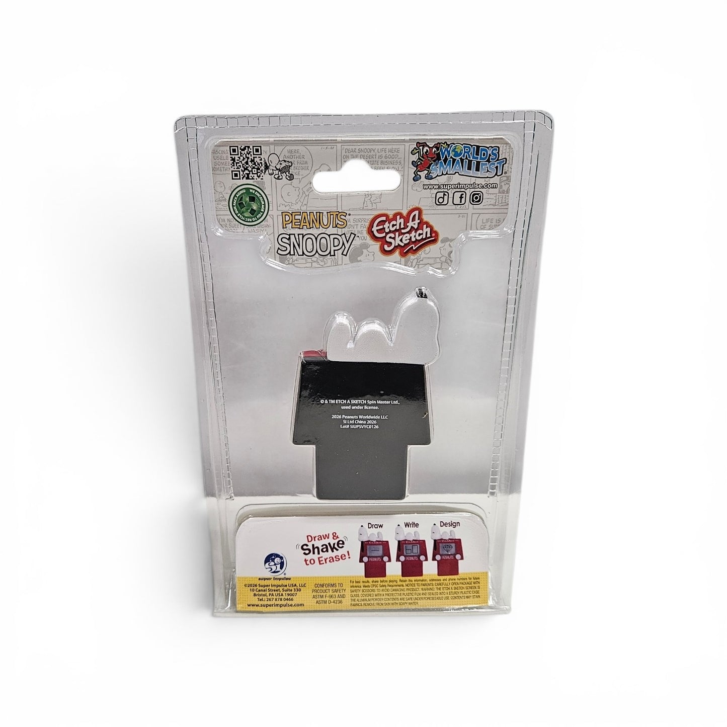 World's Smallest Peanuts Etch A Sketch