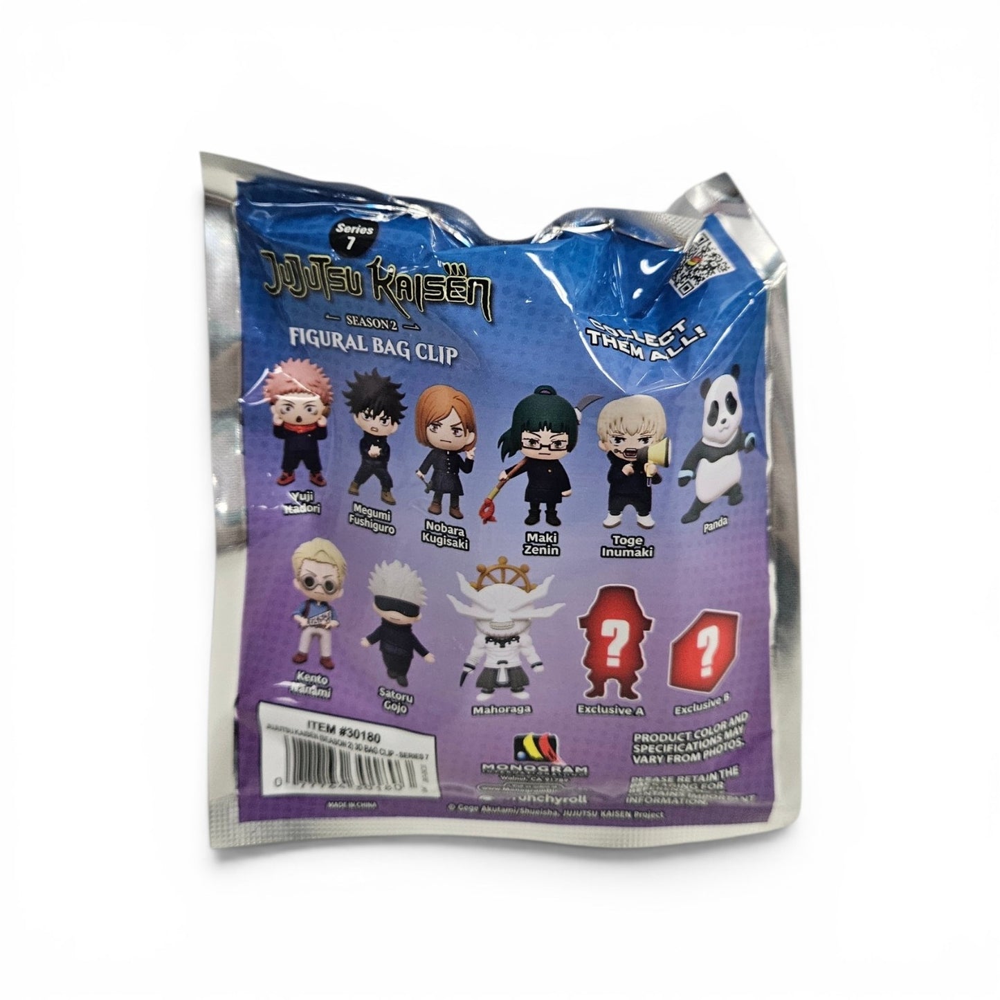 Jujutsu Kaisen Figural Bag Clip Series 7