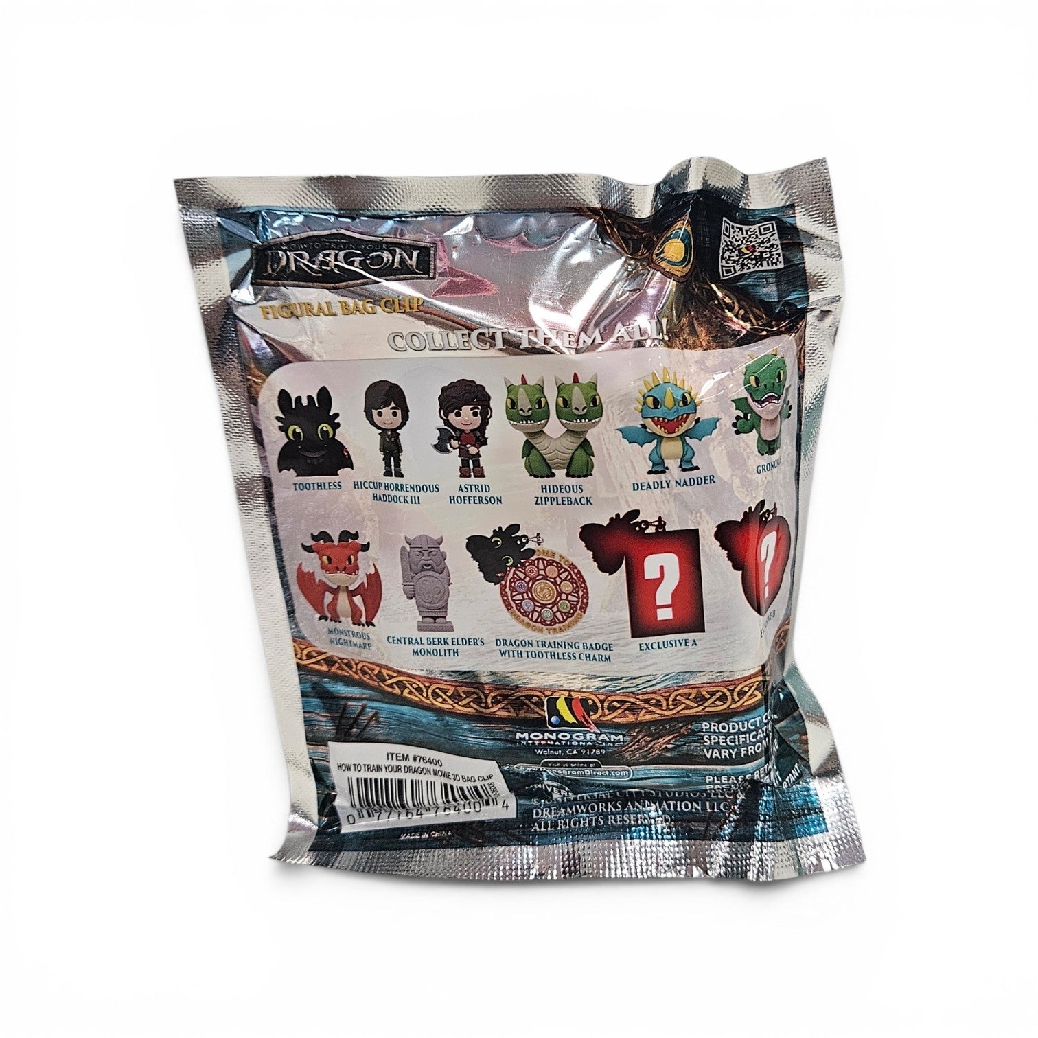 How To Train Your Dragon Movie Figural Bag Clip Series 2