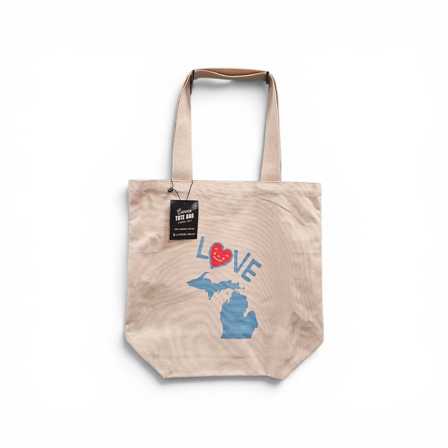 Love Michigan Tote Bag