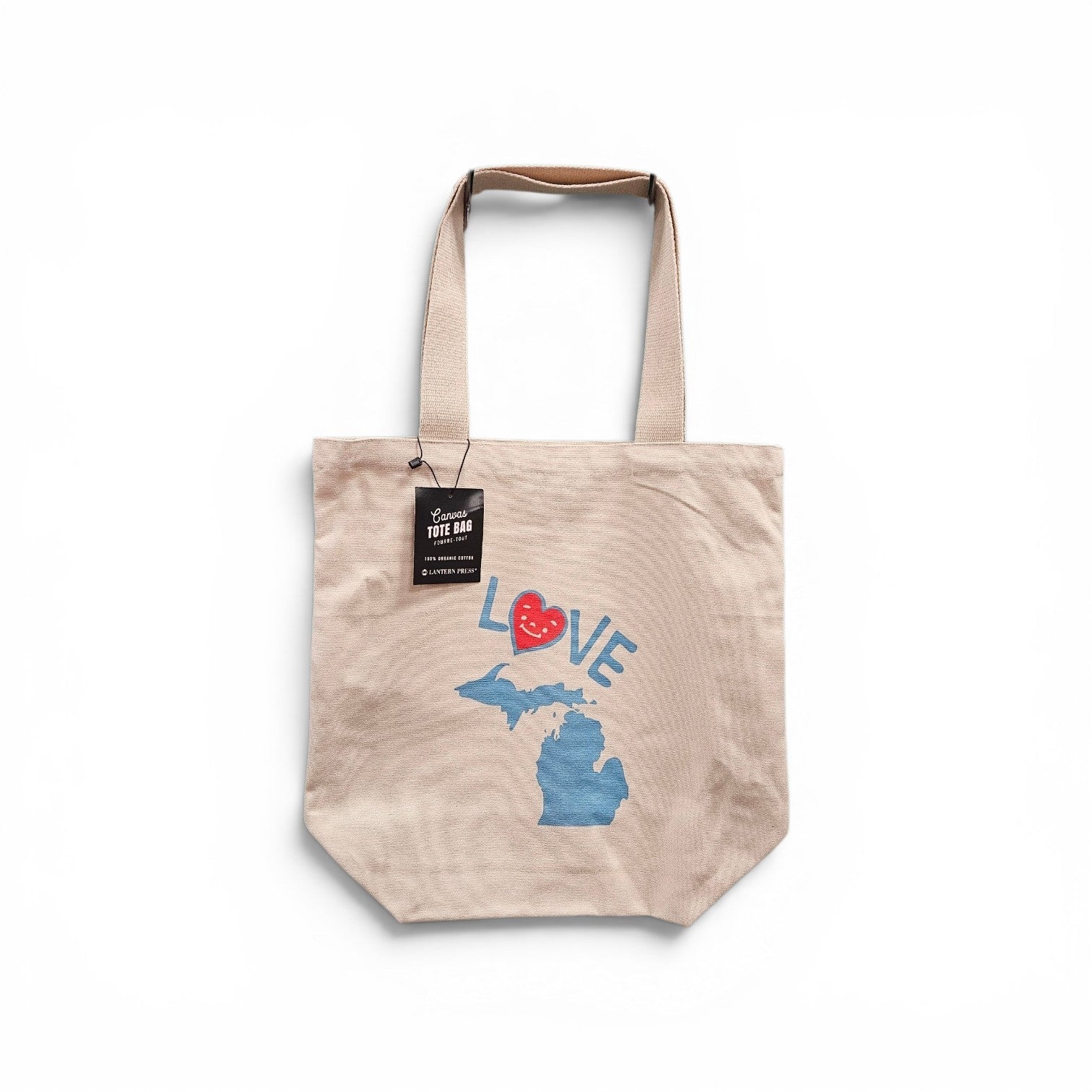 Love Michigan Tote Bag