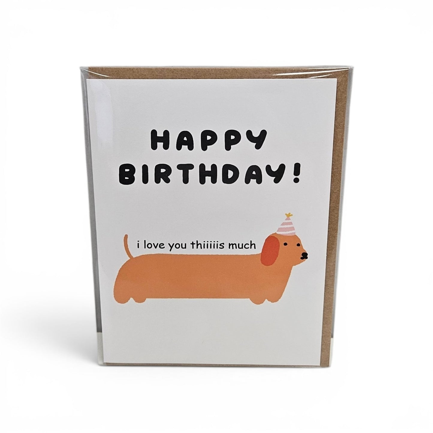 Card I Love You This Much