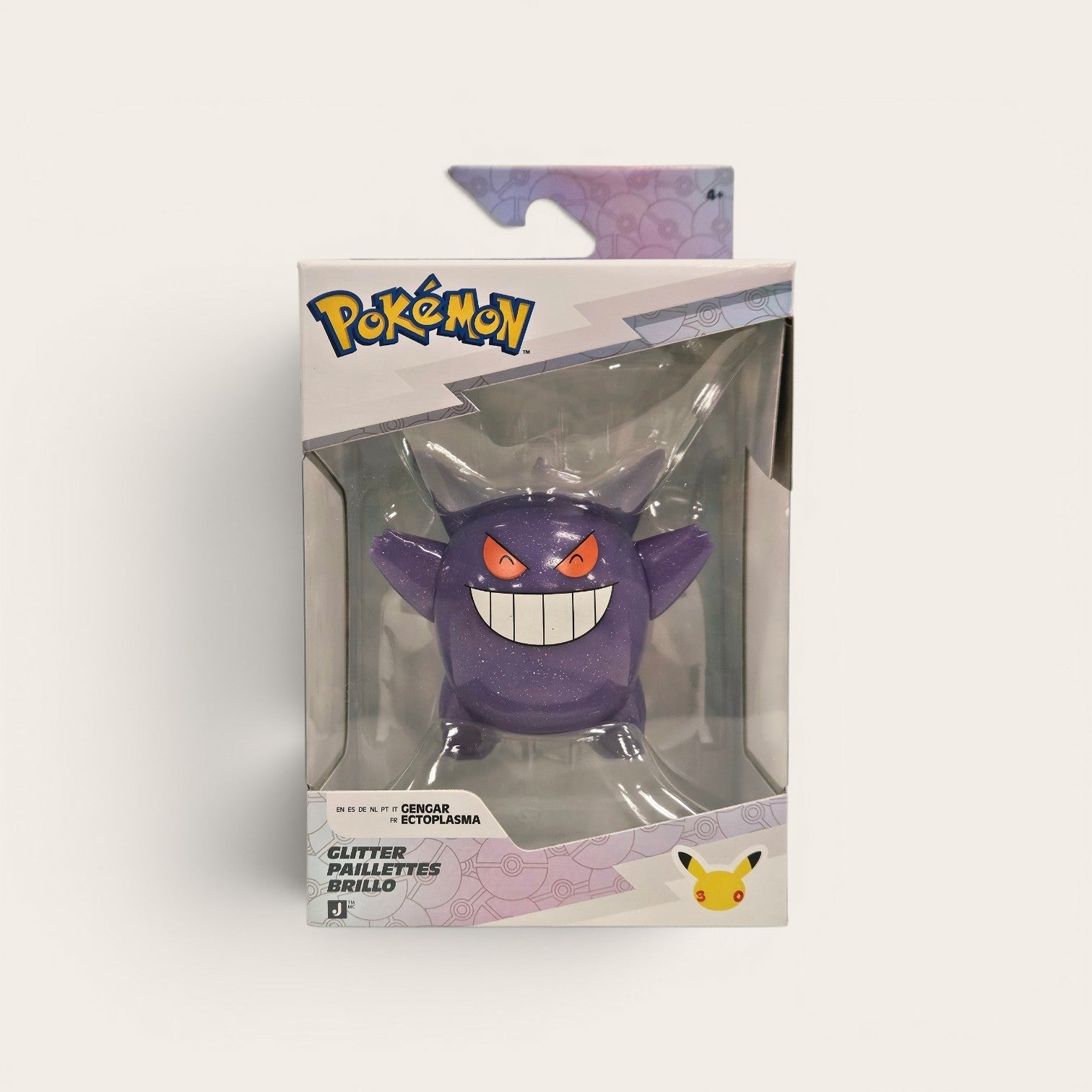 Pokemon 30th Anniversary Glitter Battle Figure Gengar