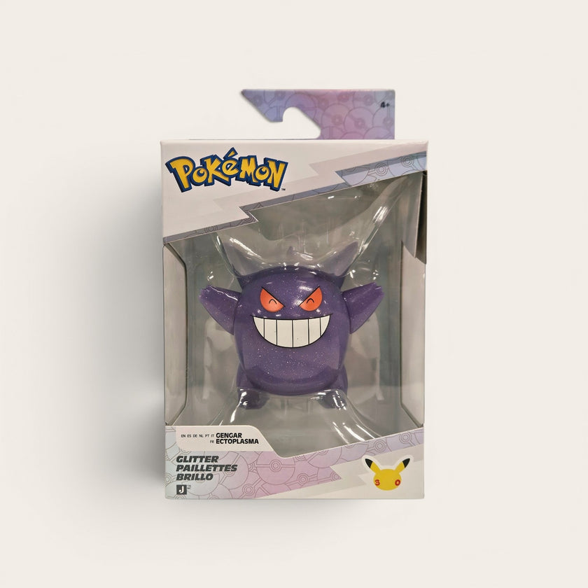 Pokemon 30th Anniversary Glitter Battle Figure Gengar