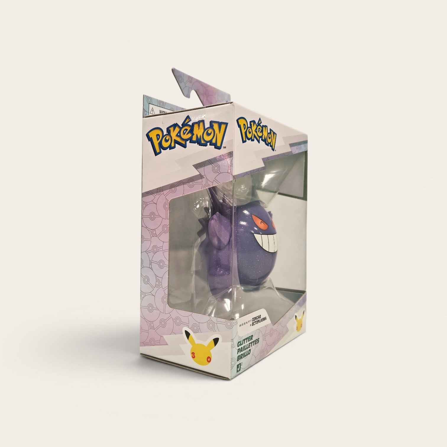 Pokemon 30th Anniversary Glitter Battle Figure Gengar