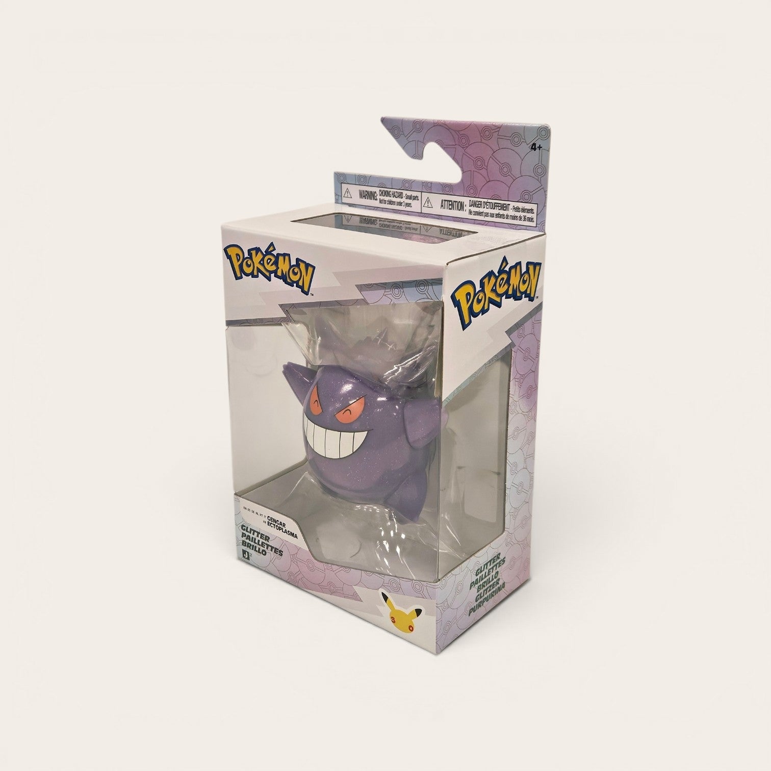 Pokemon 30th Anniversary Glitter Battle Figure Gengar