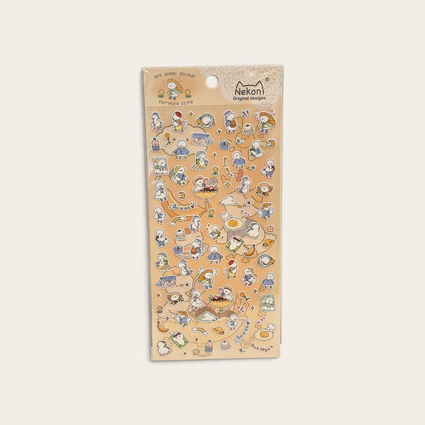 Fairytale Duck Nekoni Stickers