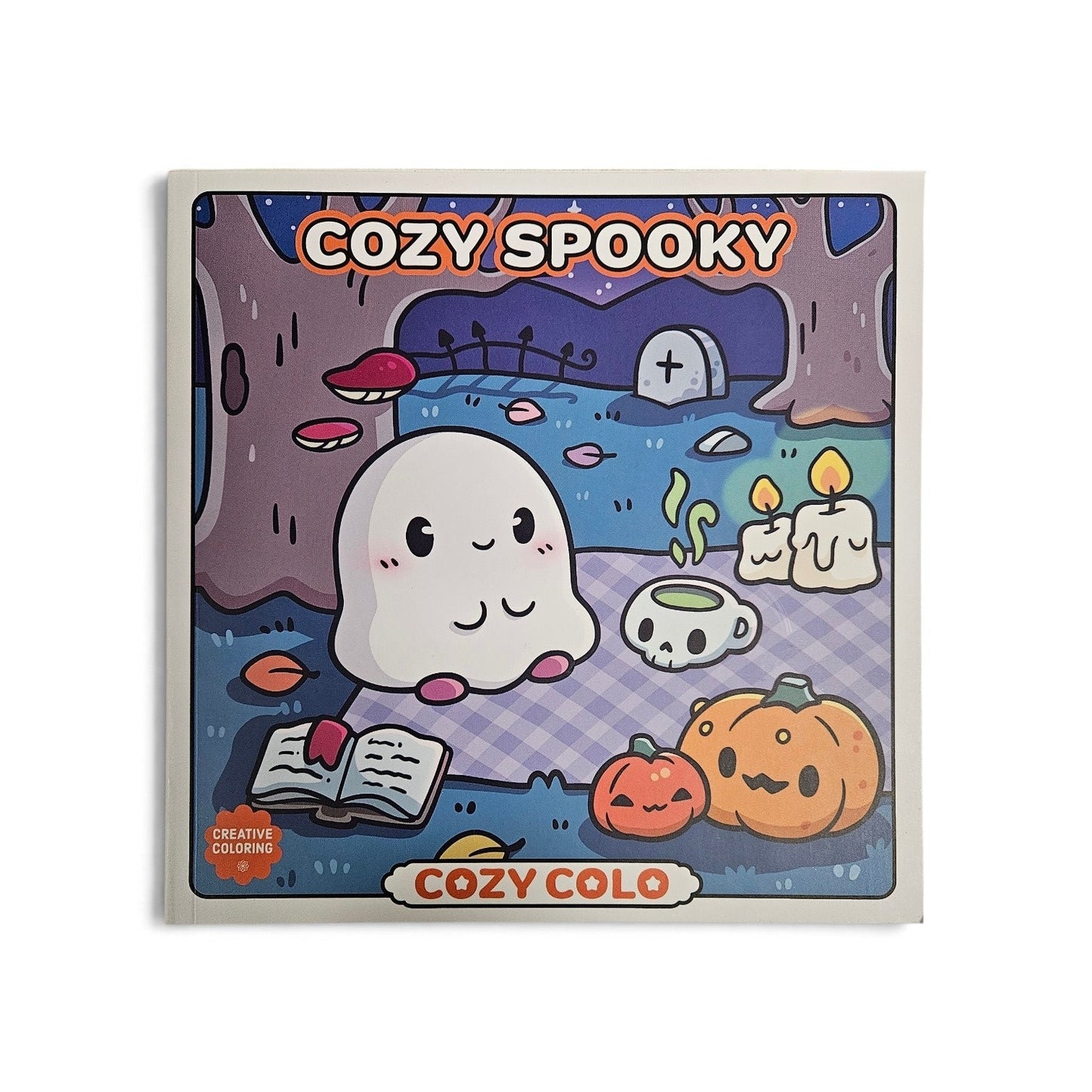 Cozy Spooky Coloring Book