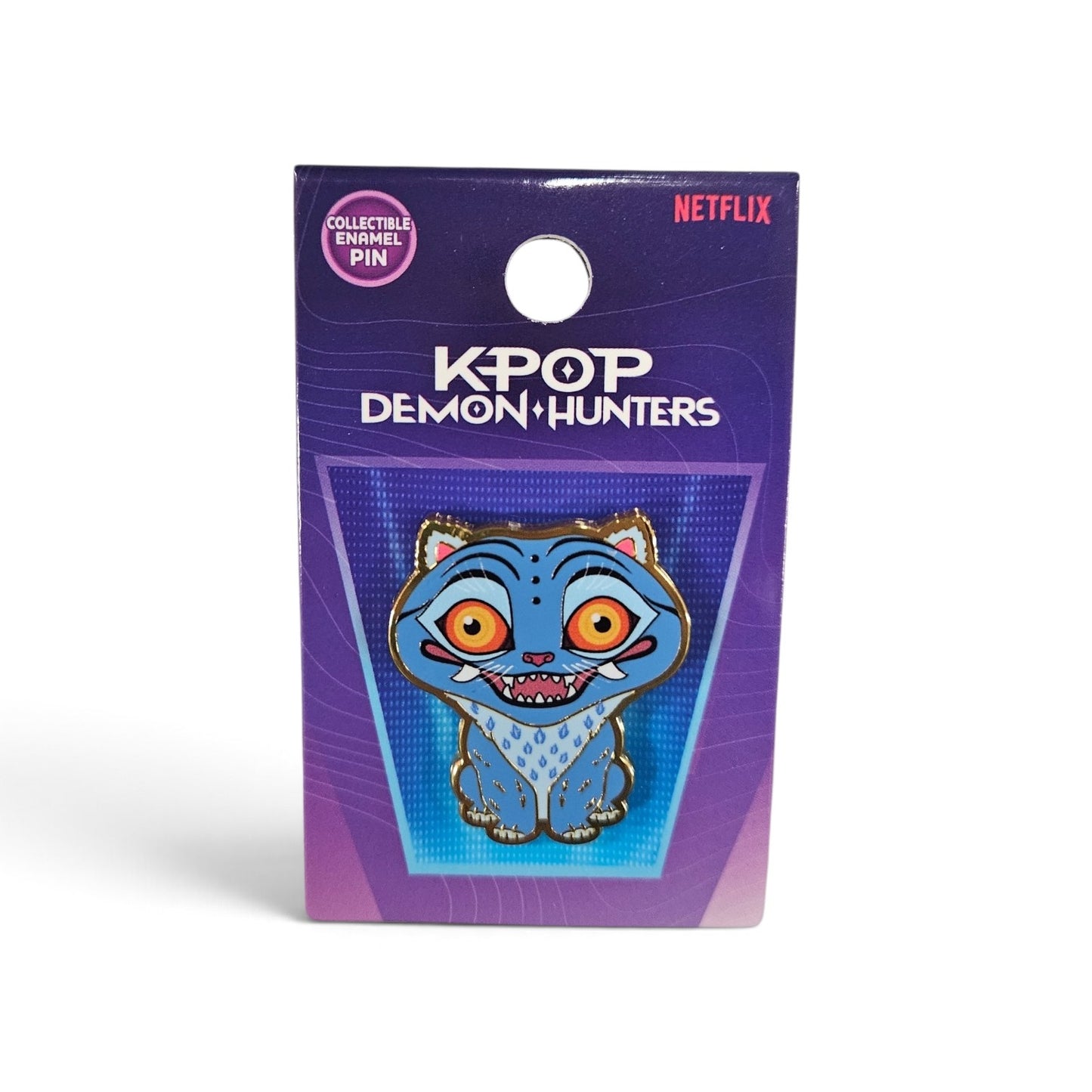K-Pop Demon Hunter Derpy Tiger Enamel Pin