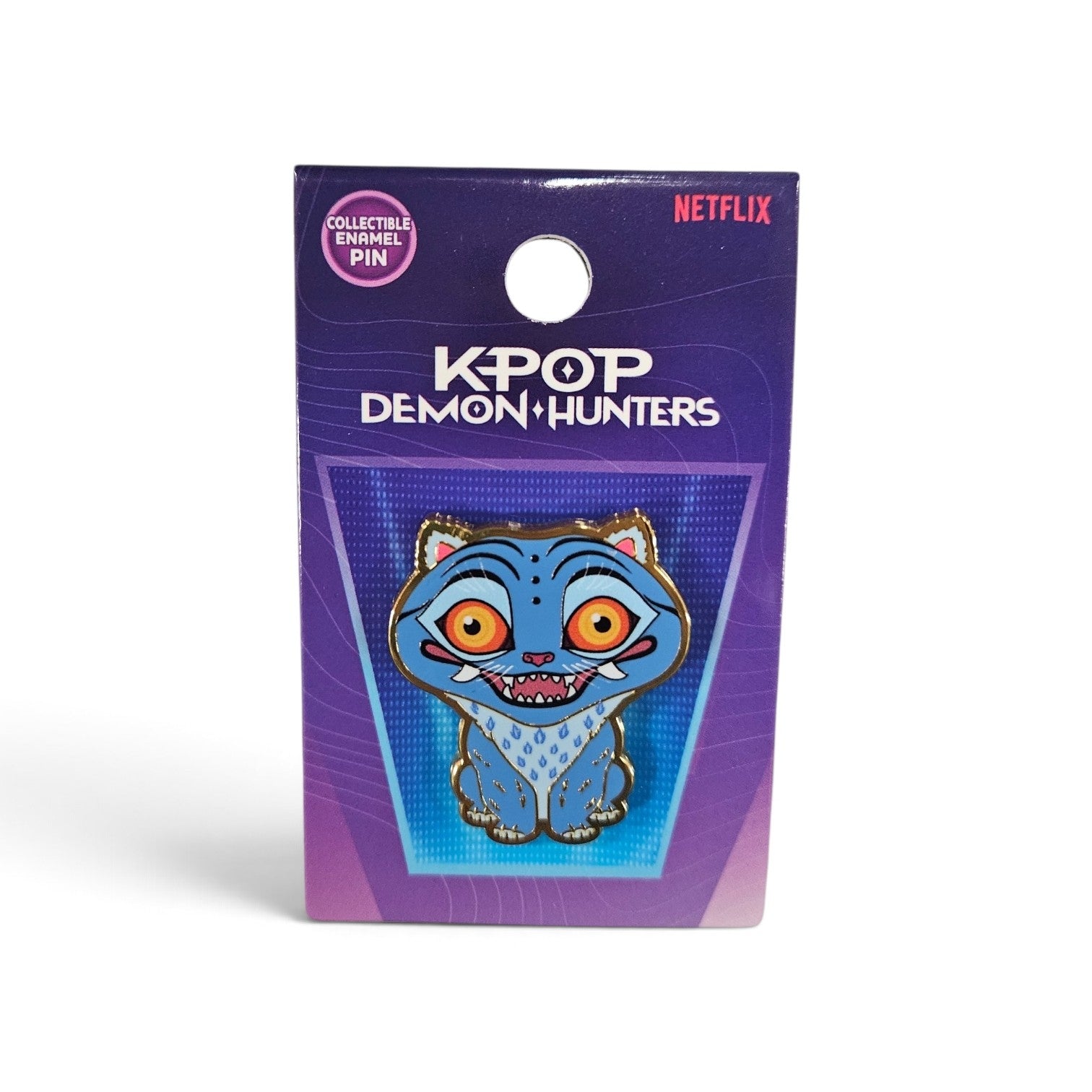 K-Pop Demon Hunter Derpy Tiger Enamel Pin
