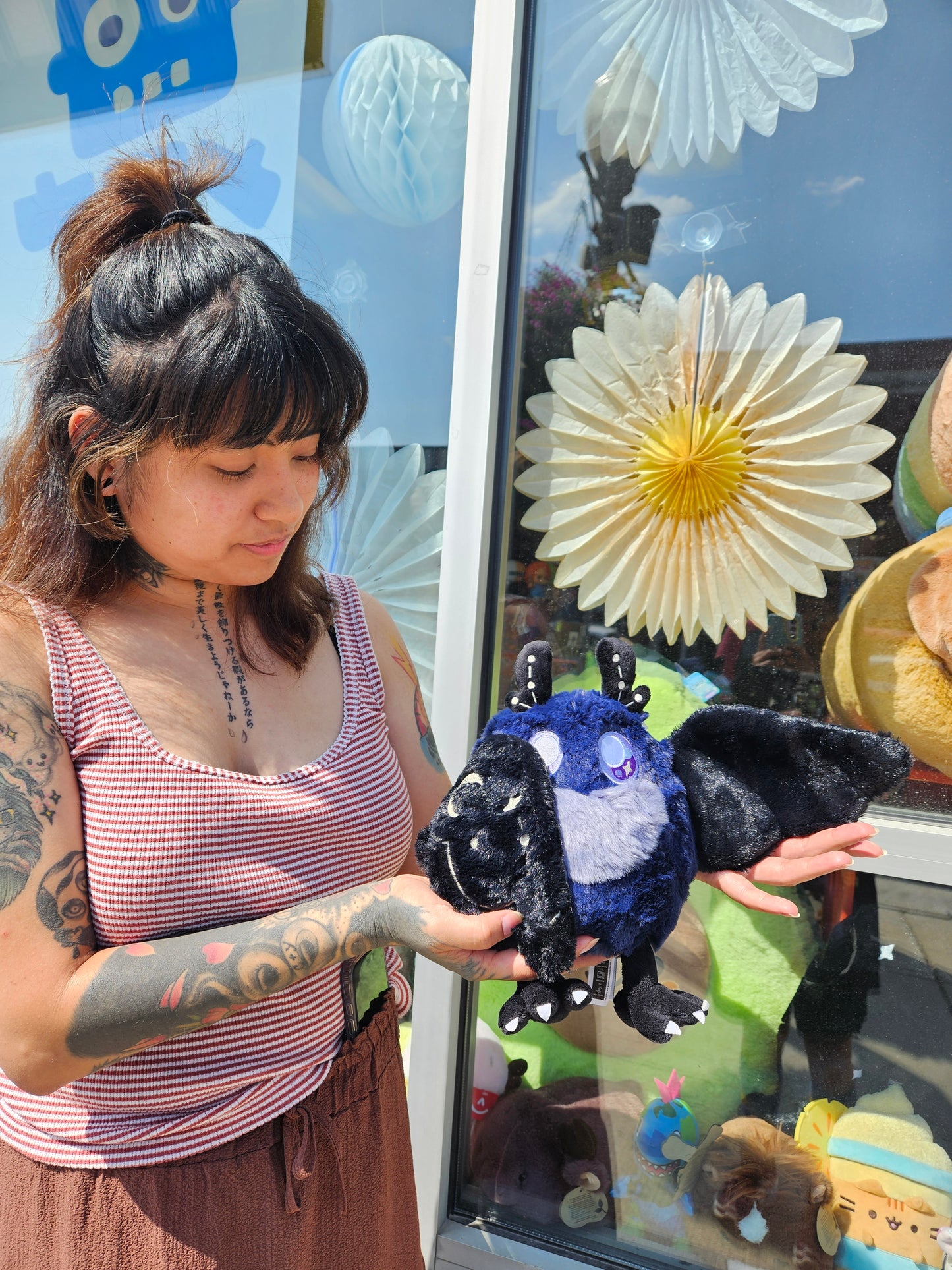 Mini Midnight Baby Mothman Plush 7"
