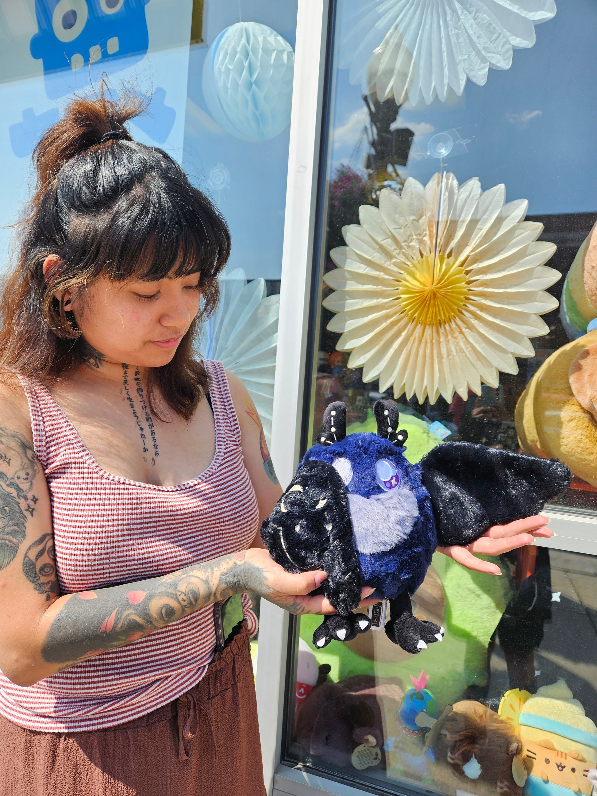Mini Midnight Baby Mothman Plush 7"