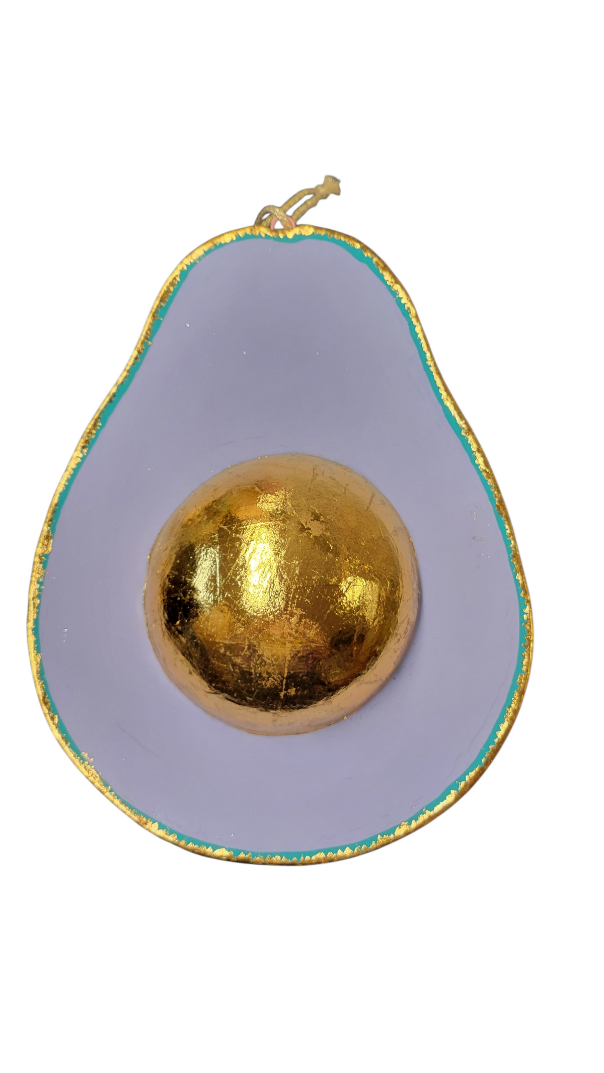 Glitterville Avocado Decoration Pink/Purple