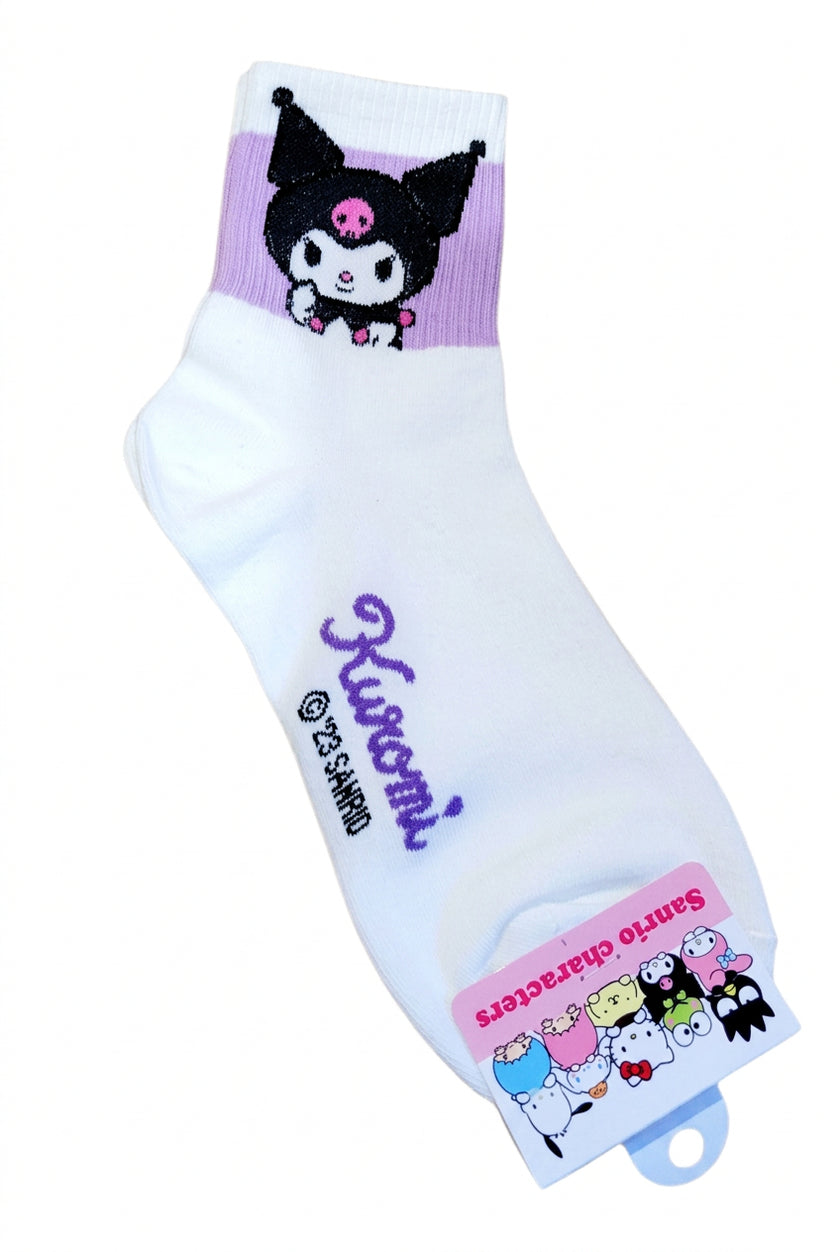Sanrio Kuromi Women's Ankle Socks